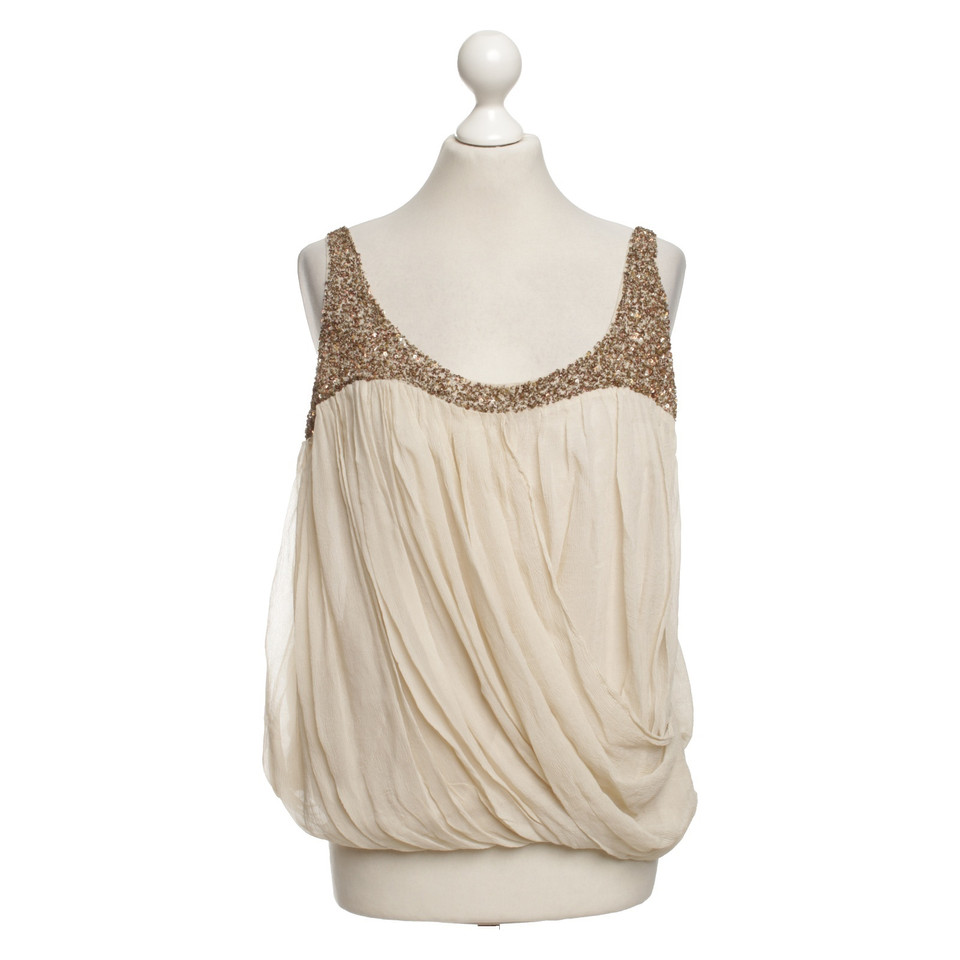 Day Birger & Mikkelsen Silk top in cream