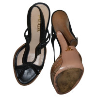 Prada leather sandals
