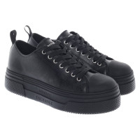 Armani Trainers Leather in Black