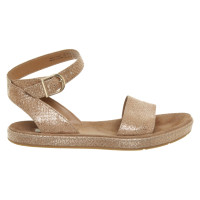 Clarks Sandals Leather in Beige