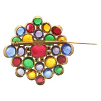 Chanel Broche en multicolore