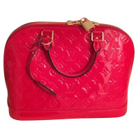 Louis Vuitton Alma PM32 en Cuir verni en Rouge