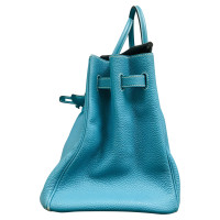 Hermès Birkin Bag 35 Leather in Petrol