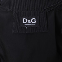 D&G Zijden rok zwart