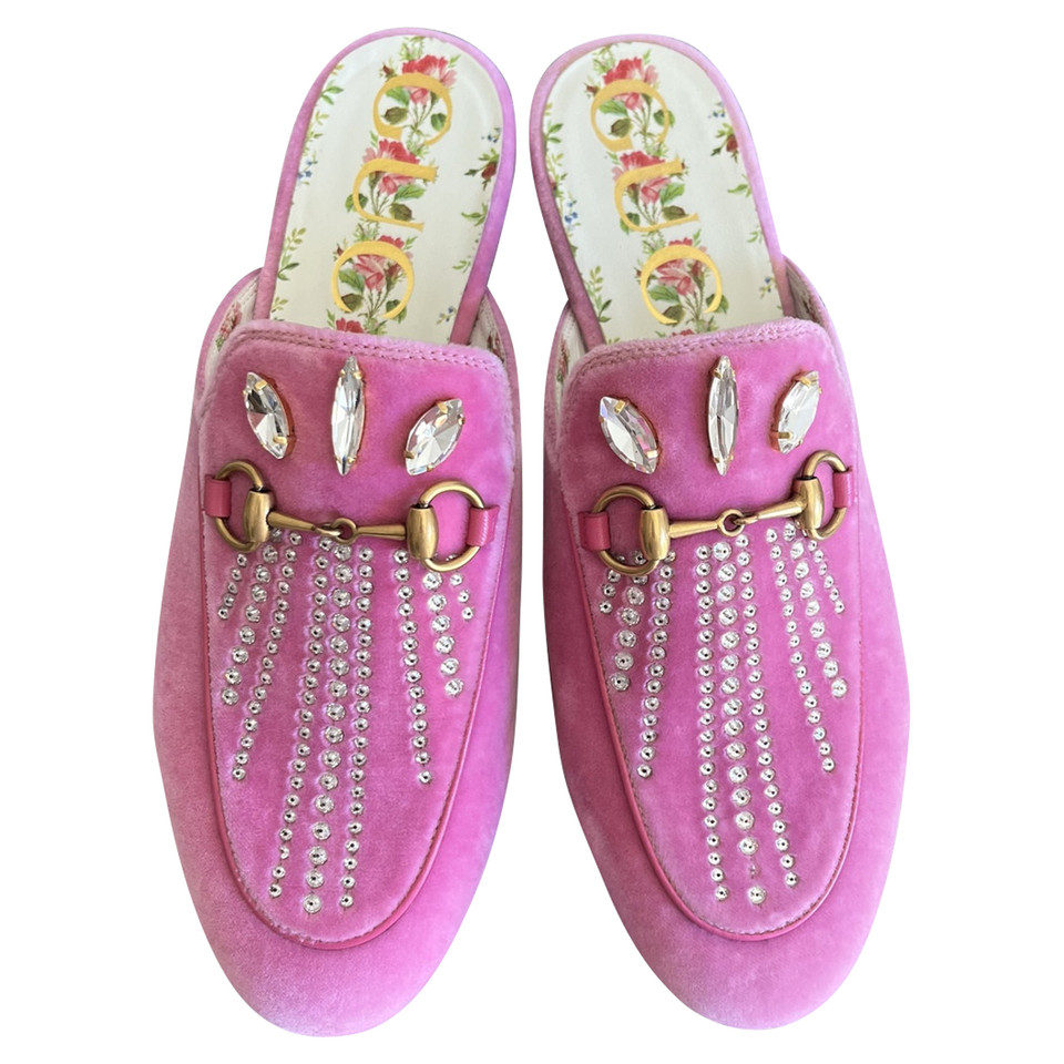 Gucci Slippers/Ballerina's in Roze