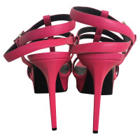 Saint Laurent Saint Laurent pink leather sandals