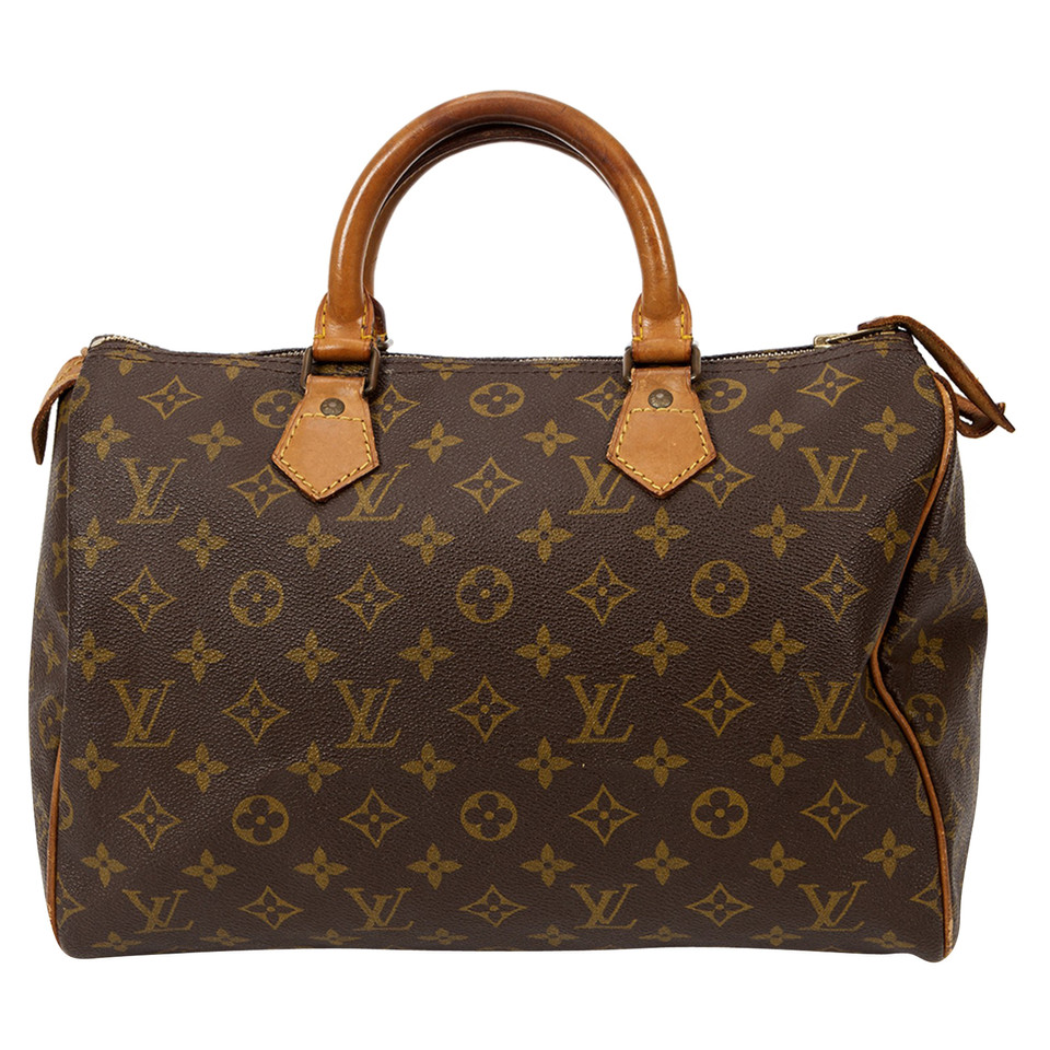 Louis Vuitton Handbag Canvas in Brown