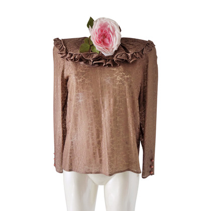 Red Valentino brown shirt with flower