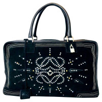 Loewe Handbag Suede in Black