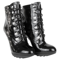 Karen Millen Patent leather ankle boots