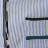 Msgm Striped shirt met kleurrijke leidingen