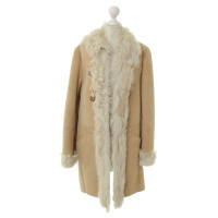 Comptoir Des Cotonniers Schapenvacht jas in beige