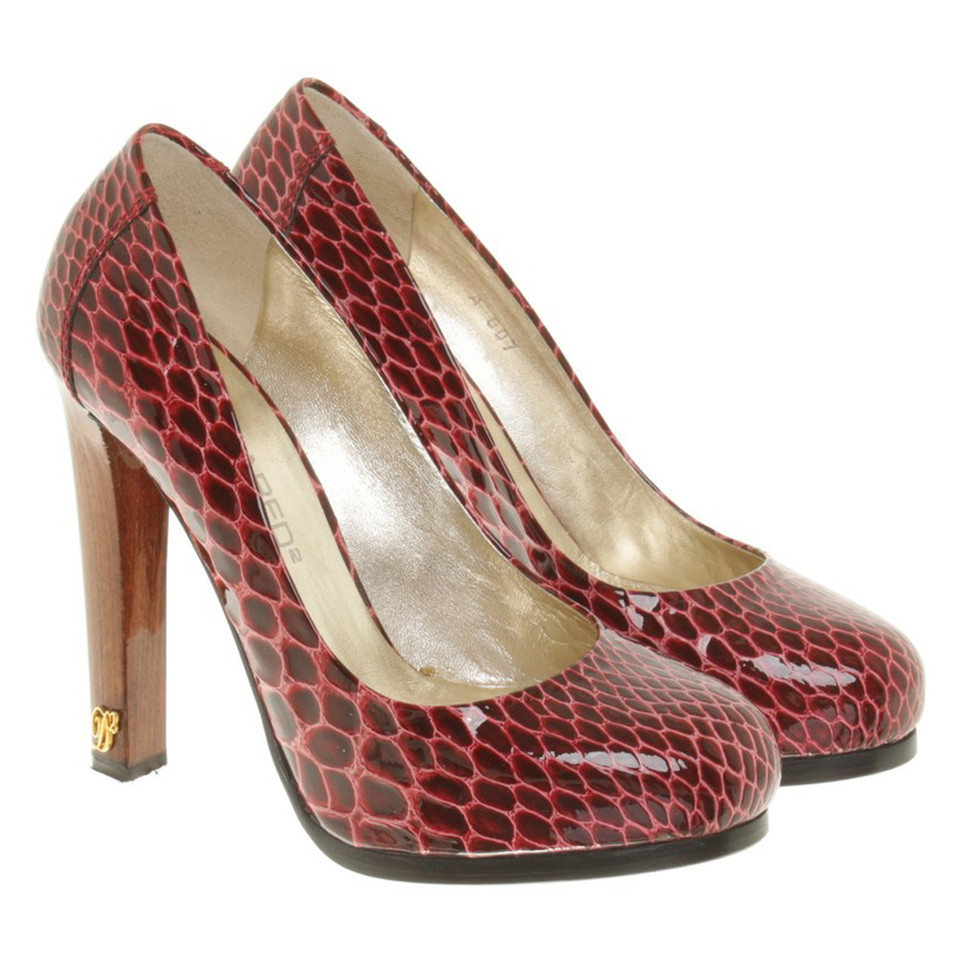 Dsquared2 Pumps in Weinrot