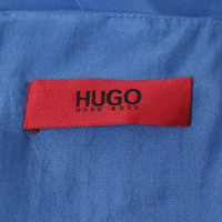 Hugo Boss Seidenkleid in Blau