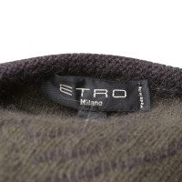 Etro Modello di cappotto maglione