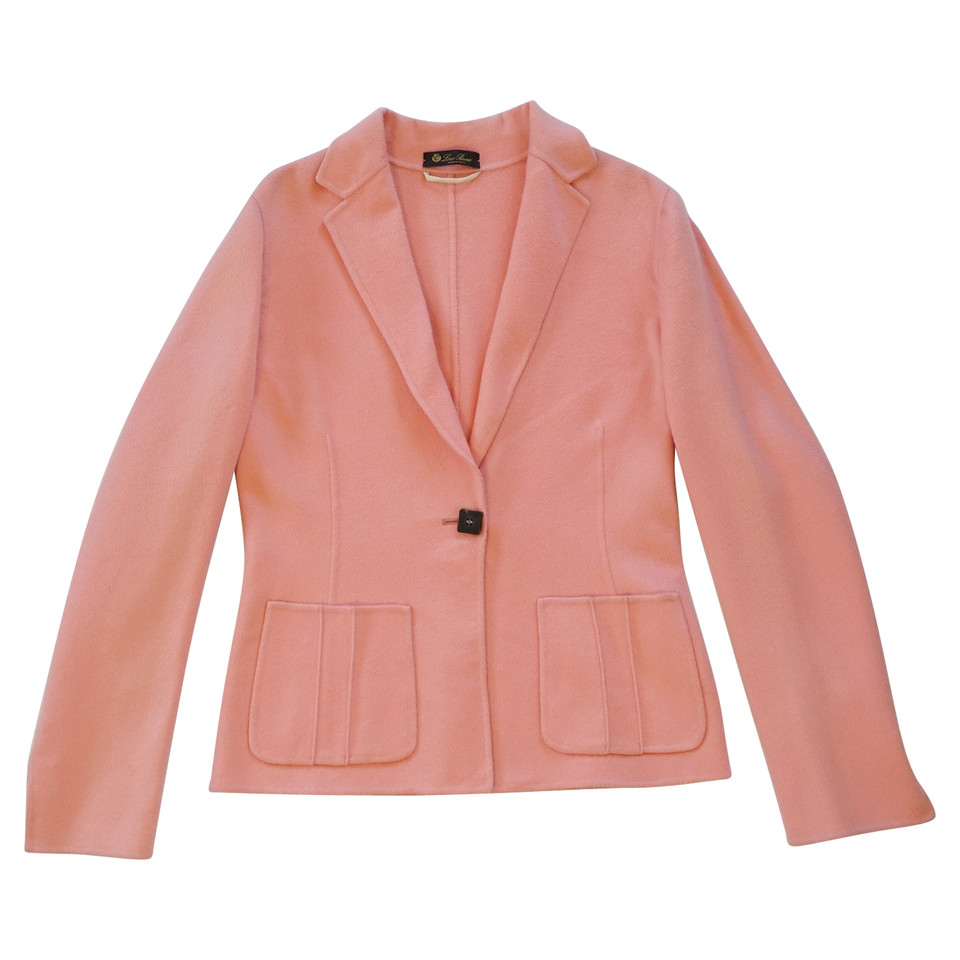 Loro Piana Jacket/Coat Cashmere in Pink