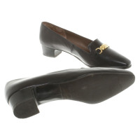 Bally Slippers in black leather