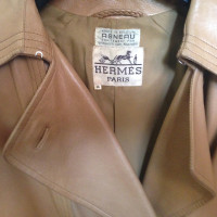 Hermès Leather coat 