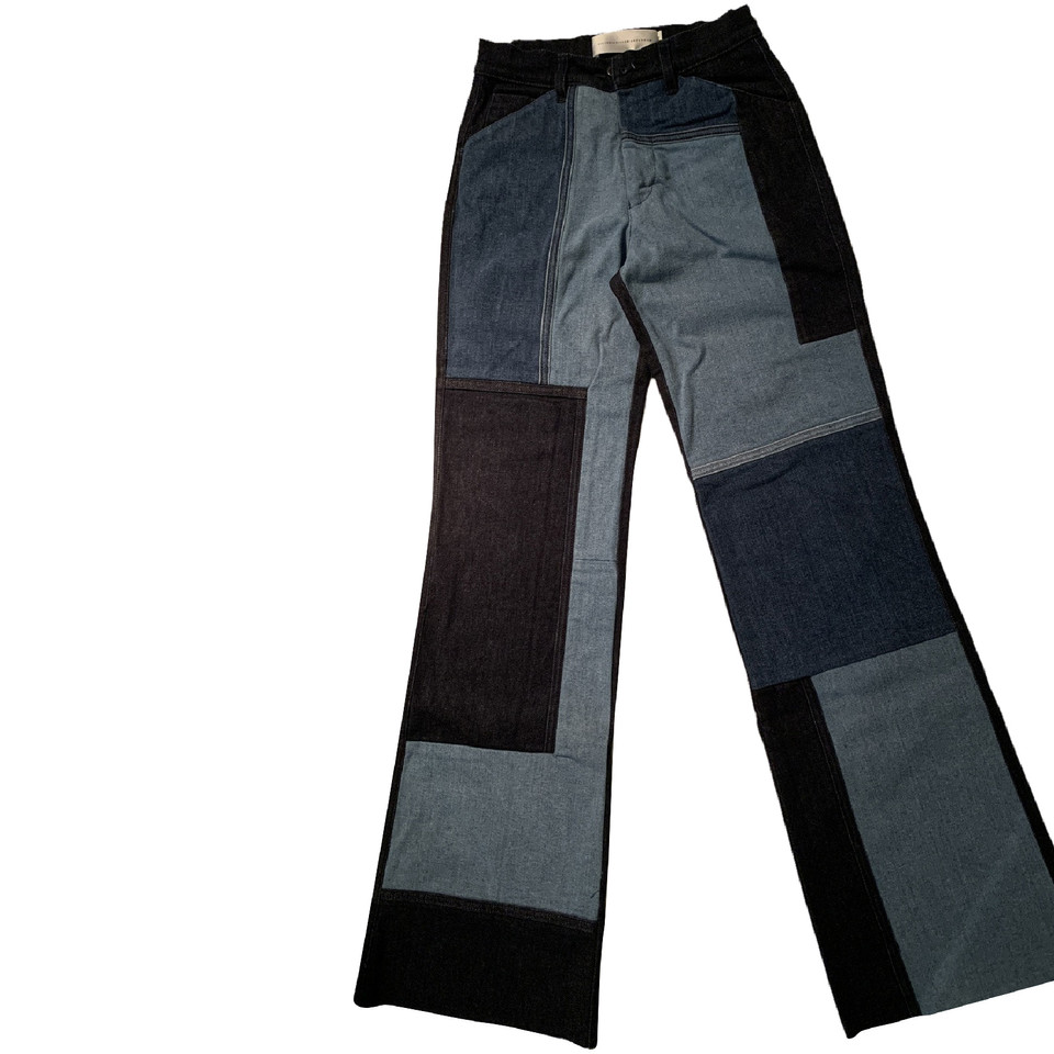 Victoria By Victoria Beckham Jeans Katoen in Blauw