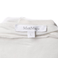 Max Mara top in creamy white