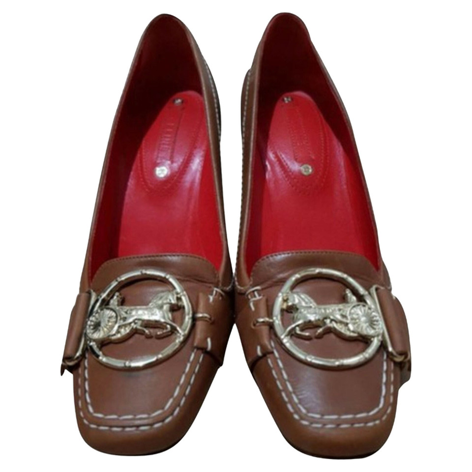 Céline Pumps/Peeptoes en Cuir en Marron