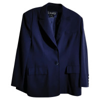 Laurèl Blazer aus Wolle in Blau