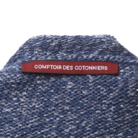 Comptoir Des Cotonniers Strickpullover in Blau/Grau