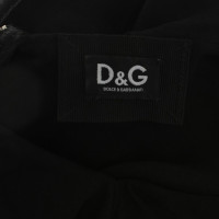 D&G Vloeiende jurk in zwart