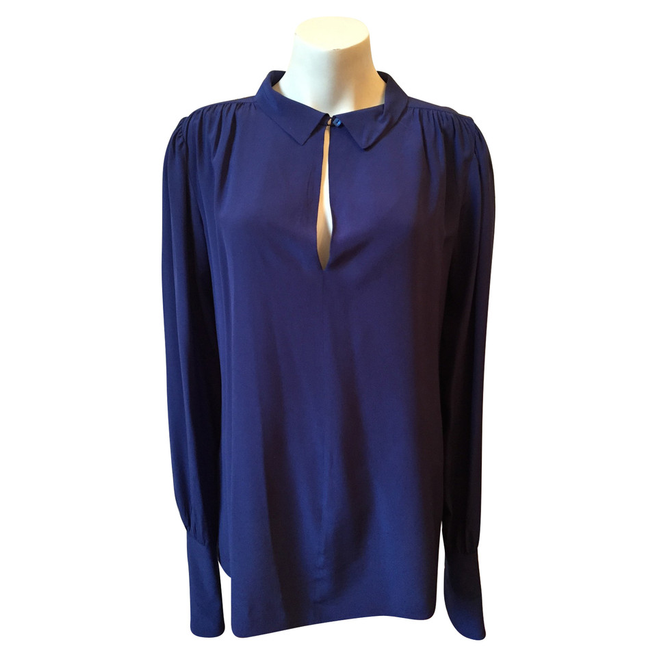 Sport Max Blauwe blouse Sportmax T.40