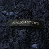 Maison Scotch Top in Blue