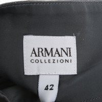 Armani Collezioni Kleid aus Leinen in Grau