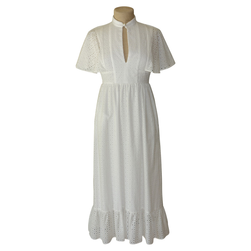 Alexa Chung Dress Cotton in White