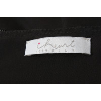 Iheart Vestito in Seta in Nero