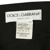 Dolce & Gabbana Pullunder in Schwarz