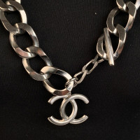 Chanel Kette aus Stahl in Silbern