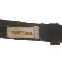 Diesel Cintura in Pelle in Nero