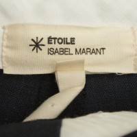 Isabel Marant Wollen broek in donkerblauw