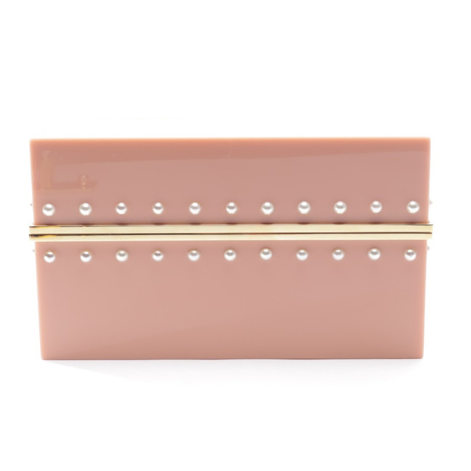 Charlotte Olympia Clutch in Rosa / Pink