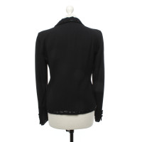 Moschino Blazer in Lana in Nero