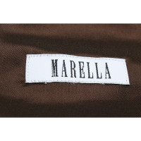 Marella Blazer in Cotone in Marrone