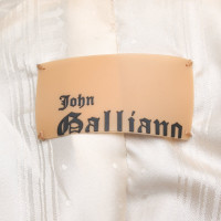 John Galliano Jacke aus Leder