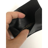 Rolex Täschchen/Portemonnaie aus Leder in Schwarz