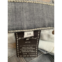 7 For All Mankind Hose aus Jeansstoff in Grau