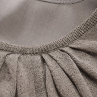 Brunello Cucinelli Kleid aus Baumwolle in Braun