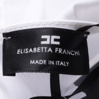 Elisabetta Franchi Capispalla in Cotone in Bianco