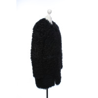 Isabel Marant Jacket/Coat Fur in Black