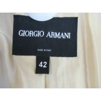 Giorgio Armani Jas/Mantel Leer