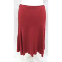 Alaïa Skirt Wool in Red