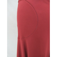 Alaïa Skirt Wool in Red