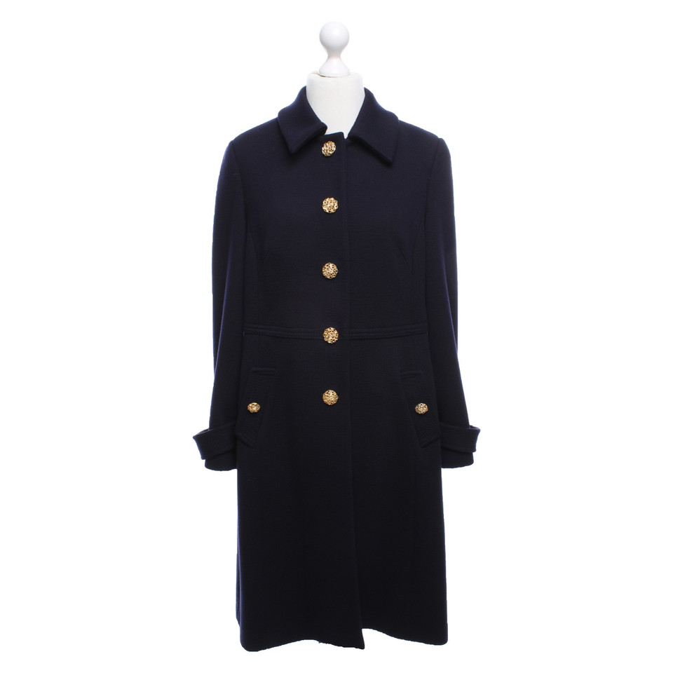 Luisa Spagnoli Jacket/Coat Wool in Blue